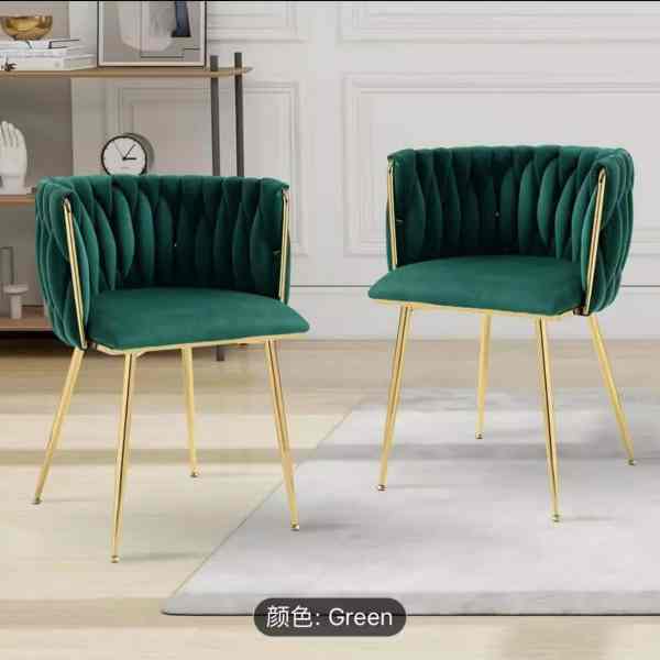 Japanese Minimalist Velvet Dining Chairs - B2B Wholesale Customization China Factory Direct