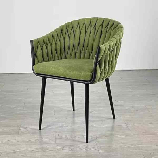 Waterproof Velvet Dining Chairs - B2B Engineering Customization Furniture Factory Manufacturer