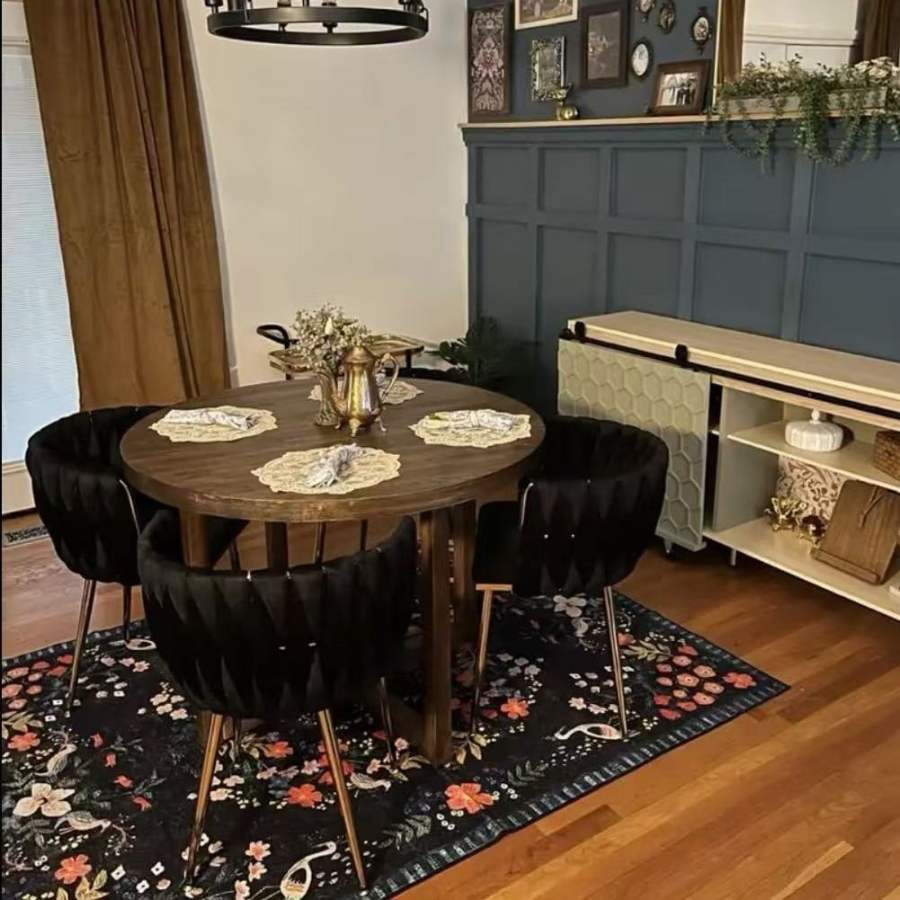 Armless Velvet Dining Chairs - B2B Bulk Wholesale Foreign Trade Factory Direct - Image 3