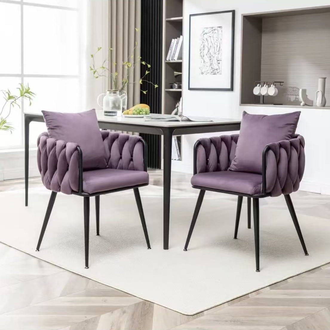 Wear-Resistant Velvet Dining Chairs - B2B Custom Wholesale Factory Direct Foreign Trade