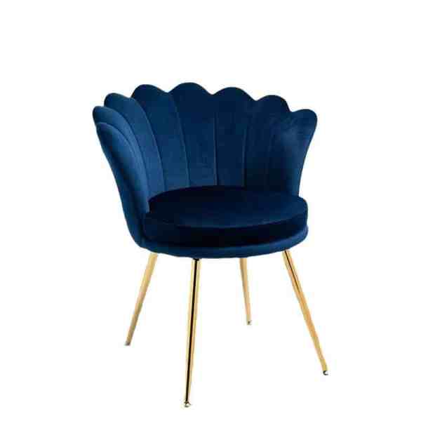 Office Building Restaurant Velvet Dining Chairs - B2B Custom Production Foreign Trade Manufacturer
