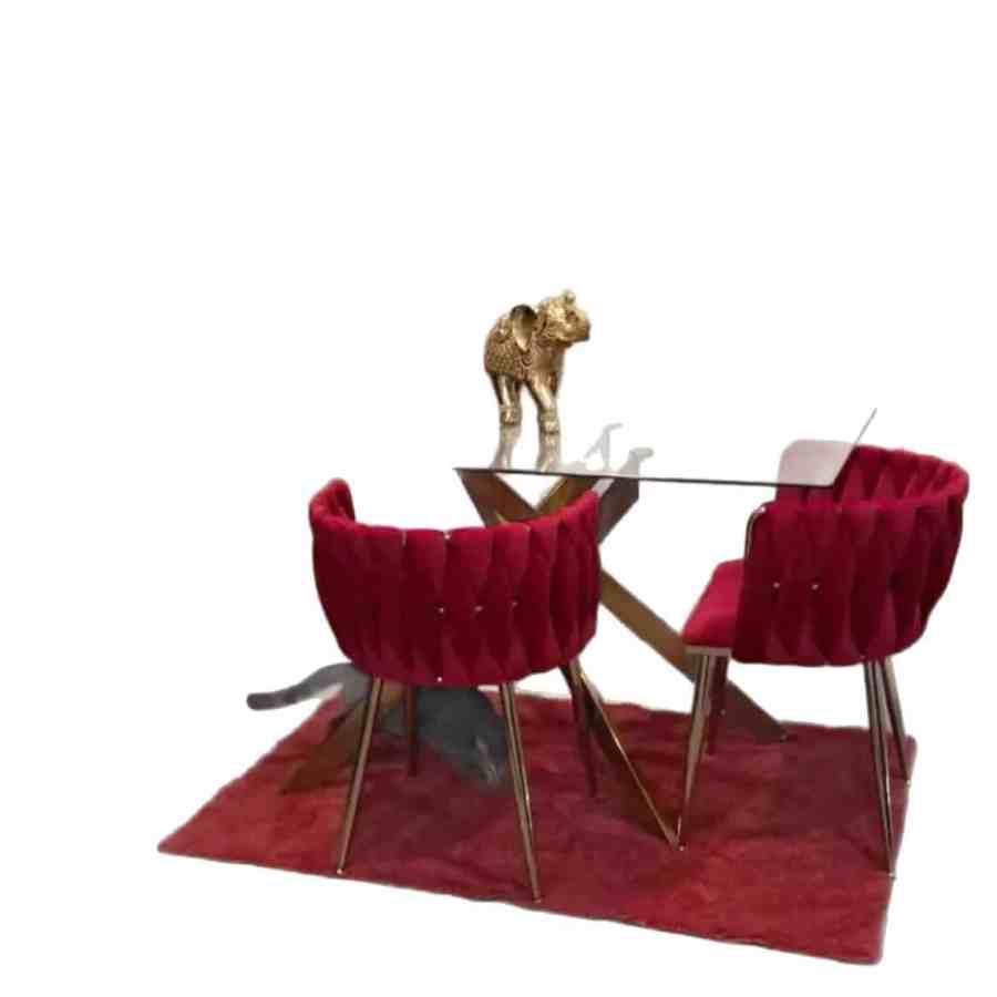 Armless Velvet Dining Chairs - B2B Bulk Wholesale Foreign Trade Factory Direct - Image 6