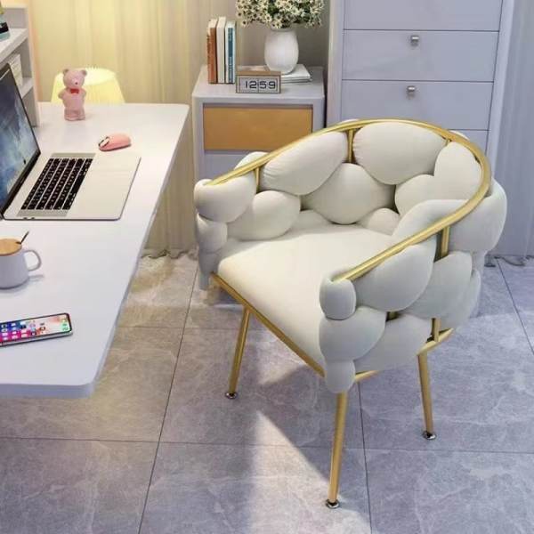 Modern Art Velvet Dining Chairs - B2B Engineering Wholesale Custom Furniture Factory