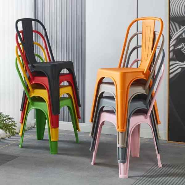 Modern Design PP Outdoor Dining Chair for Boutique Hotel Terraces