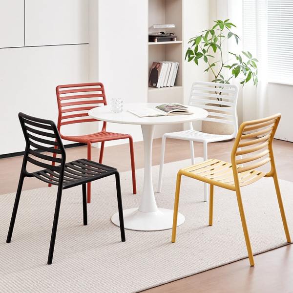 High-Durability PP Outdoor Dining Chair for Chinese Factory Bulk Orders