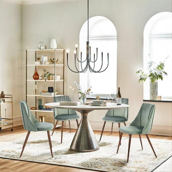 High Temperature Resistant Dining Chairs for Outdoor BBQ Shops Hot-Selling in South Africa