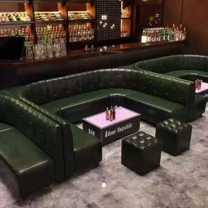 Vinyl Restaurant Booths - Easy-Clean China Factory for High-Traffic Diners