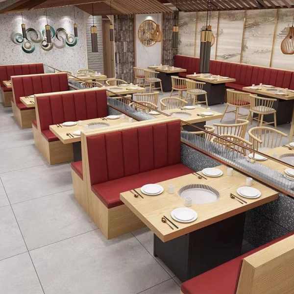 Custom Shape Restaurant Booths - China Export for Cafes & Diners