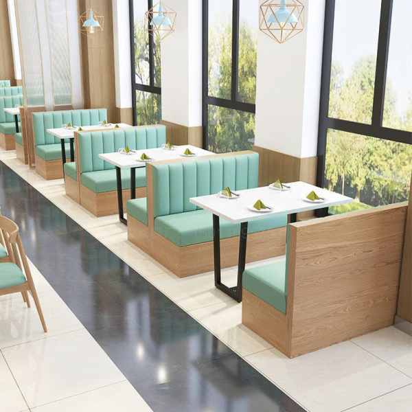 Custom Upholstery Restaurant Booths - China Commercial Furniture Supplier