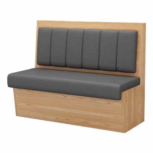 High-Density Foam Booth Sofas - China Made for Restaurant Comfort