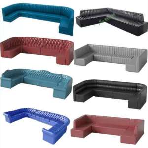 Fabric Commercial Booth Seating - Durable for Restaurant Use (China Made)