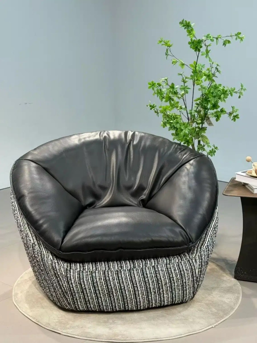 9225 Linen Fabric Lounge Chair: Ideal for Hotel & Home Spaces - Image 6