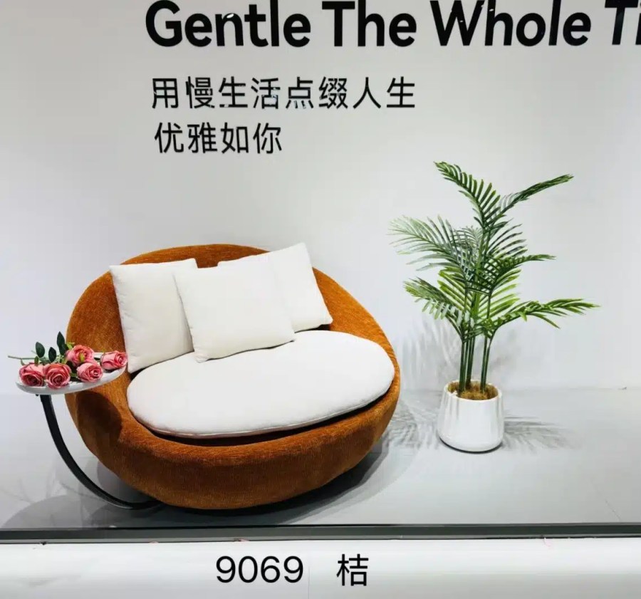 Chinese Factory Comfortable Swivel Chair (MOQ 5) for Hotel & Home - Image 3