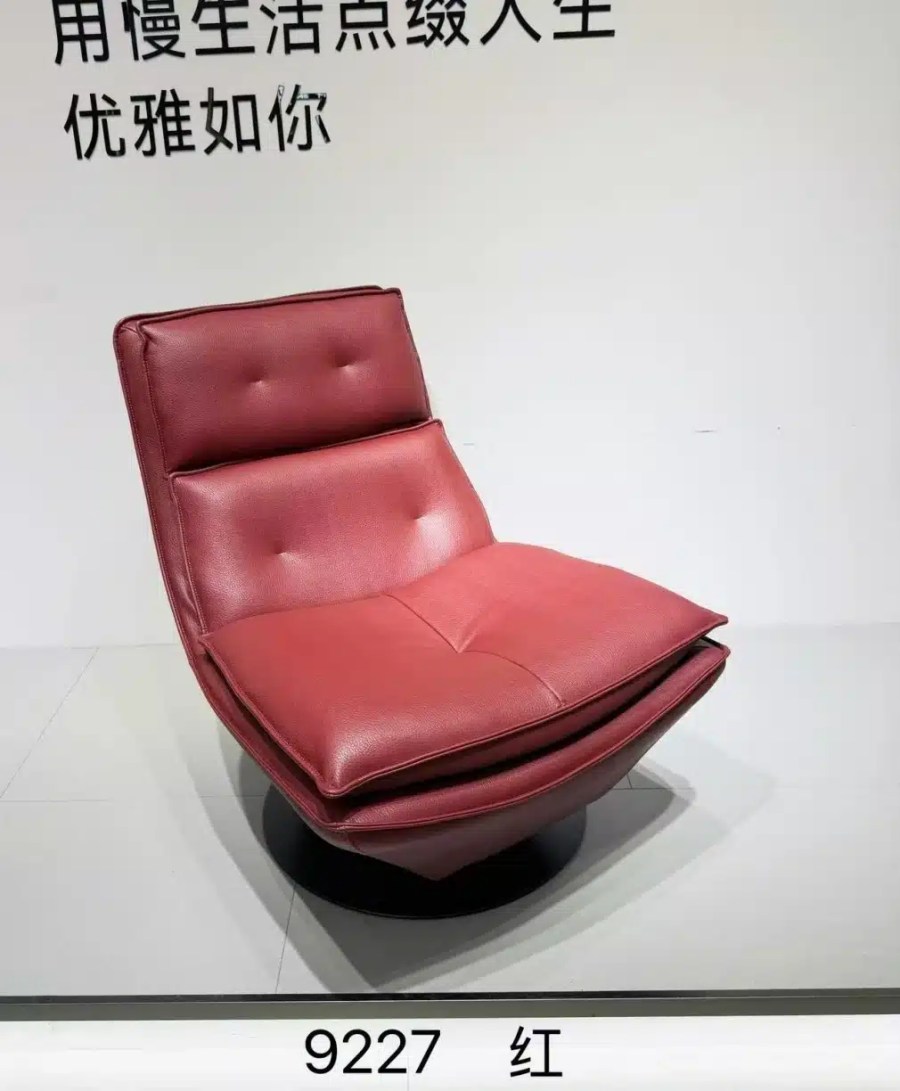 Plush Upholstered Swivel Chair (MOQ 5) for Hotel & Residential Spaces - Image 3