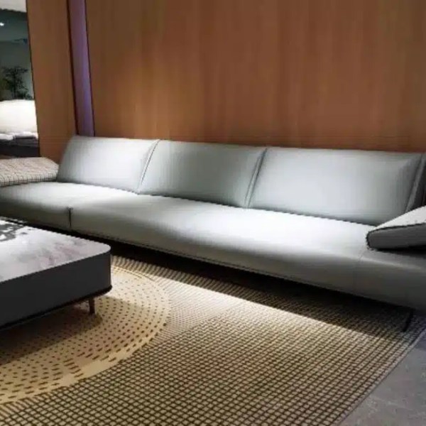 Eco-Friendly Leather Living Room Sofa - China Factory Sustainable Supply