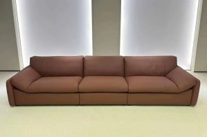 Pet-Friendly Leather Living Room Sofa - China Export Durable Material