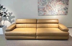 Classic Leather Living Room Sofa - China Factory Traditional Styles
