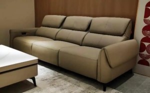 Luxury Leather Living Room Sofa - China Factory High-End Export