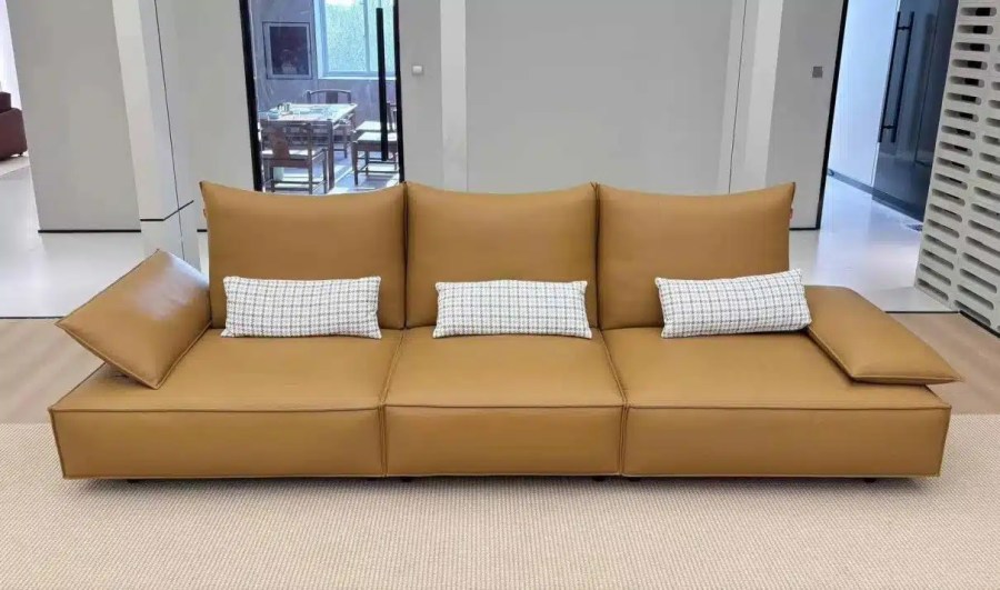 Wholesale Genuine Leather Living Room Sofa - China Furniture Factory