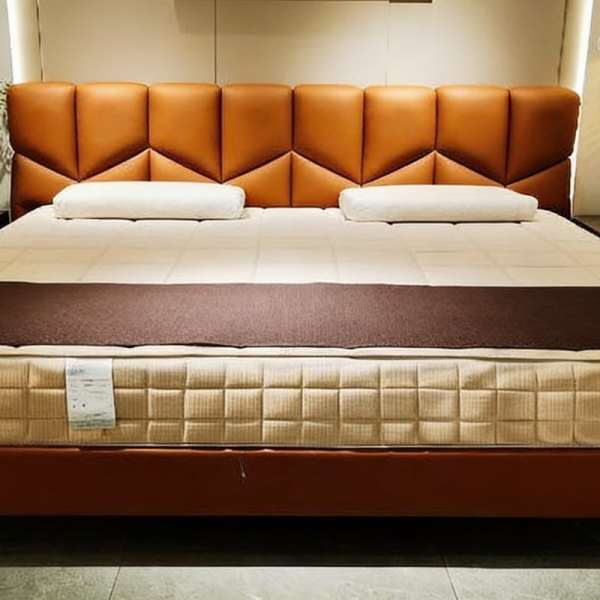 Sturdy Upholstered Bed for Hotel - China Made, MOQ 5 Wholesale