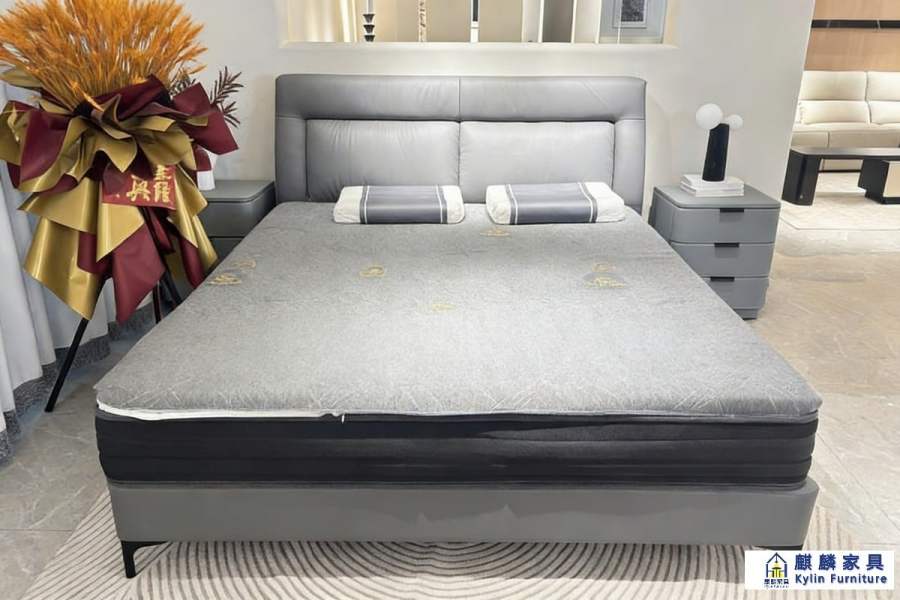 China Export Upholstered Storage Bed - Hotel Apartment Use, MOQ 5