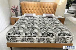 Hotel Apartment Upholstered Bed - China Furniture, Luxury Style MOQ 5