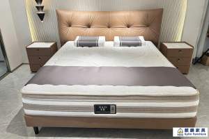 Upholstered Bed for Commercial Use - China Furniture, MOQ 5 Hotel