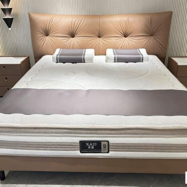 Upholstered Bed for Commercial Use - China Furniture, MOQ 5 Hotel