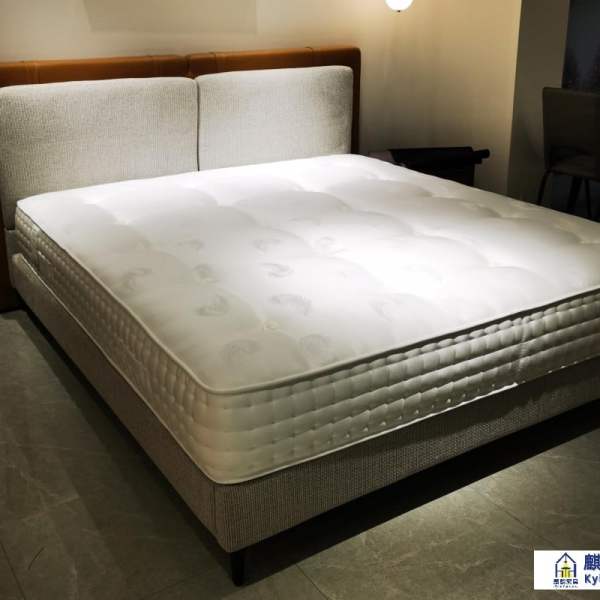 Wholesale Hotel Apartment Furniture - China Upholstered Bed, MOQ 5