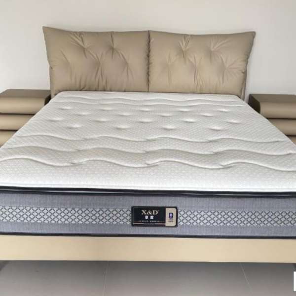 China Manufacturing Upholstered Bed - Hotel & Apartment Export, MOQ 5