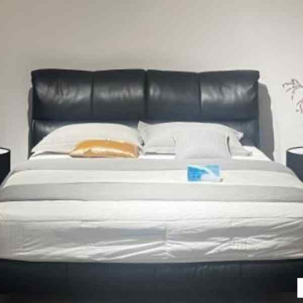 Luxury Upholstered Bed - China Manufacturing, MOQ 5 for Hotel Export