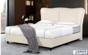 Modern Upholstered Bed for Hotel - China Made, MOQ 5 Wholesale