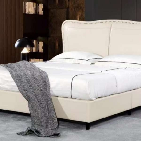 Modern Upholstered Bed for Hotel - China Made, MOQ 5 Wholesale
