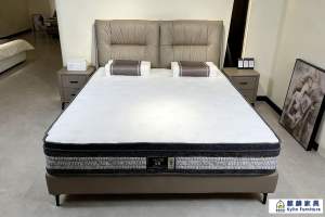 Hotel & Apartment Upholstered Bed - China Wholesale, MOQ 5 Export