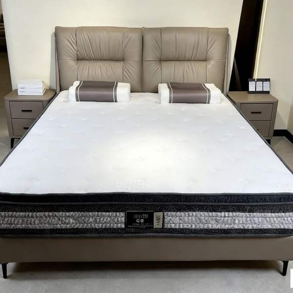 Hotel & Apartment Upholstered Bed - China Wholesale, MOQ 5 Export