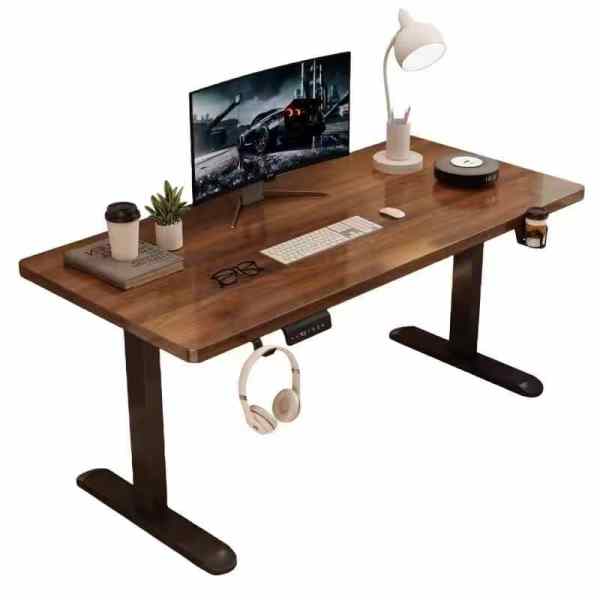 Hotel Electric Standing Desks - Guest Room Office/Gaming Dual-Use, Chinese Made Export, MOQ 20 Sets