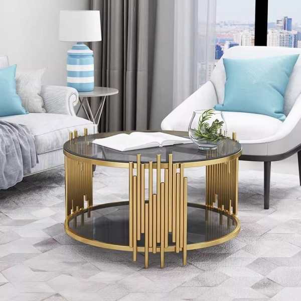 Stackable Metal Coffee Table MOQ 50 - China Manufacturer Easy Storage