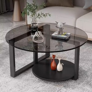 Wooden Coffee Table with Drawers MOQ 50 - China Factory Functional Design