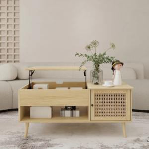 Solid Wood Coffee Table MOQ 50 - China Export for Hotel Guest Rooms