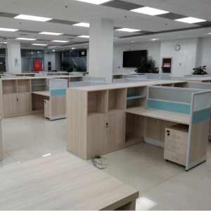 Commercial Office Desks - Solid Wood/Panel Options, Chinese Export, MOQ 20