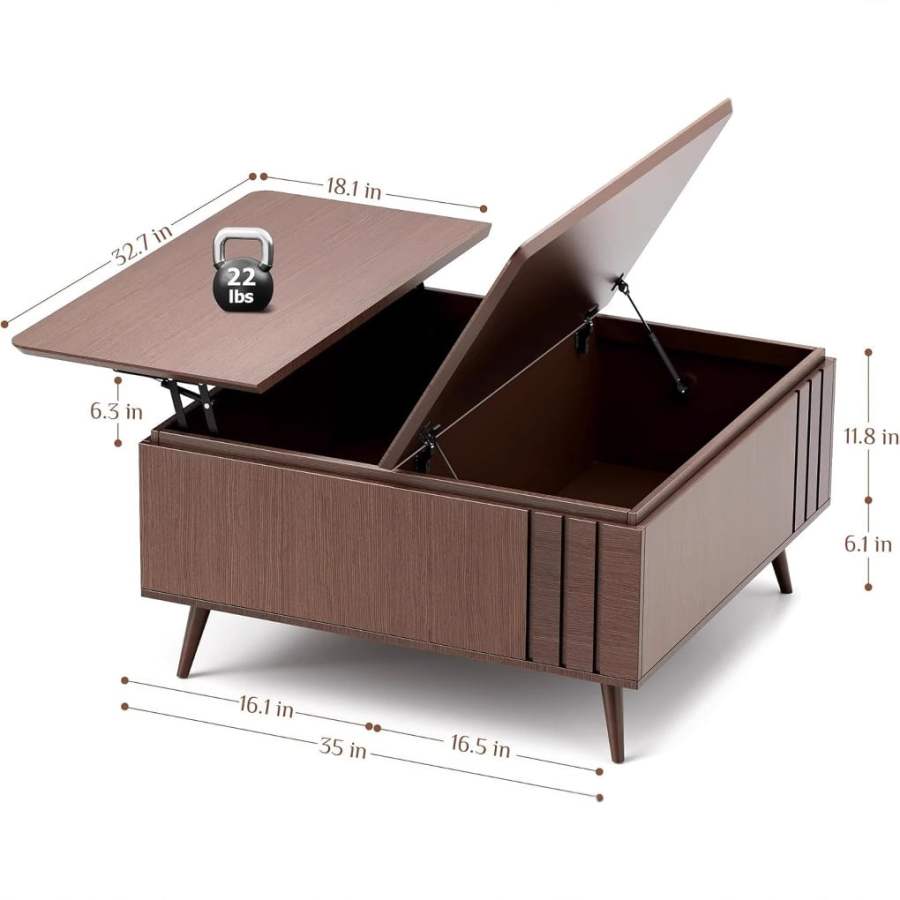 Light Wood Coffee Table MOQ 50 - China Manufacturer for Small Living Rooms - Image 5
