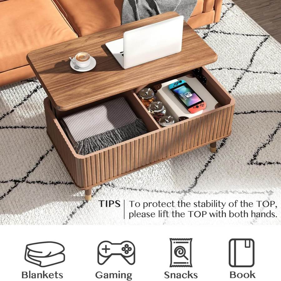 Wooden Coffee Table for Living Rooms MOQ 50 - China Factory Export - Image 4