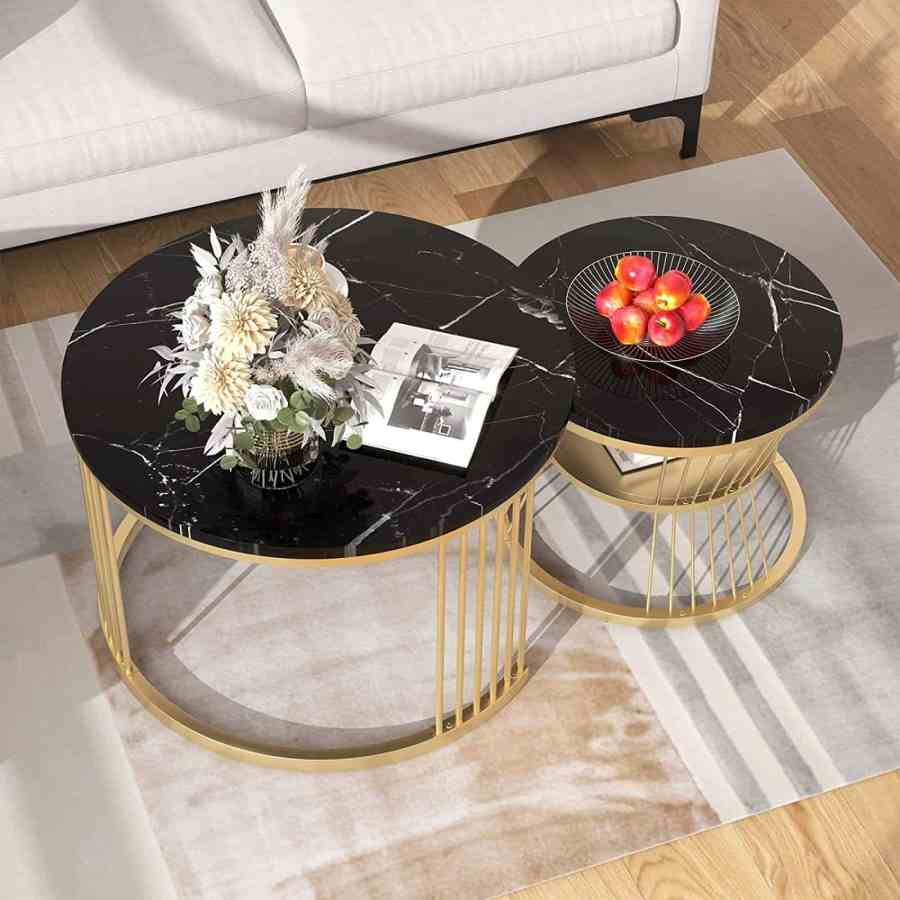 Walnut Wooden Coffee Table MOQ 50 - China Factory Custom Sizes - Image 2
